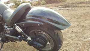 Rocket 3 Full Rear Fender from Triumph Custom Parts